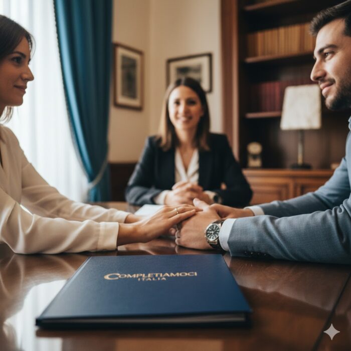 Agenzia Matrimoniale Seria: Completiamoci Italia "Incontro in sicurezza presso Agenzia Matrimoniale Seria Completiamoci Italia". Completiamoci Italia - Agenzia Matrimoniale Italiana - Seria, Storica e certificata - Evita truffe: scegli la seriet&agrave; - Sicurezza e Privacy