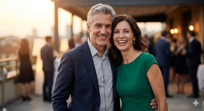 Agenzie Matrimoniali e Falsi Competitors Milano Coppia felice di single di alto livello socio culturale che ha trovato l'amore tramite agenzia matrimoniale seria e certificata.